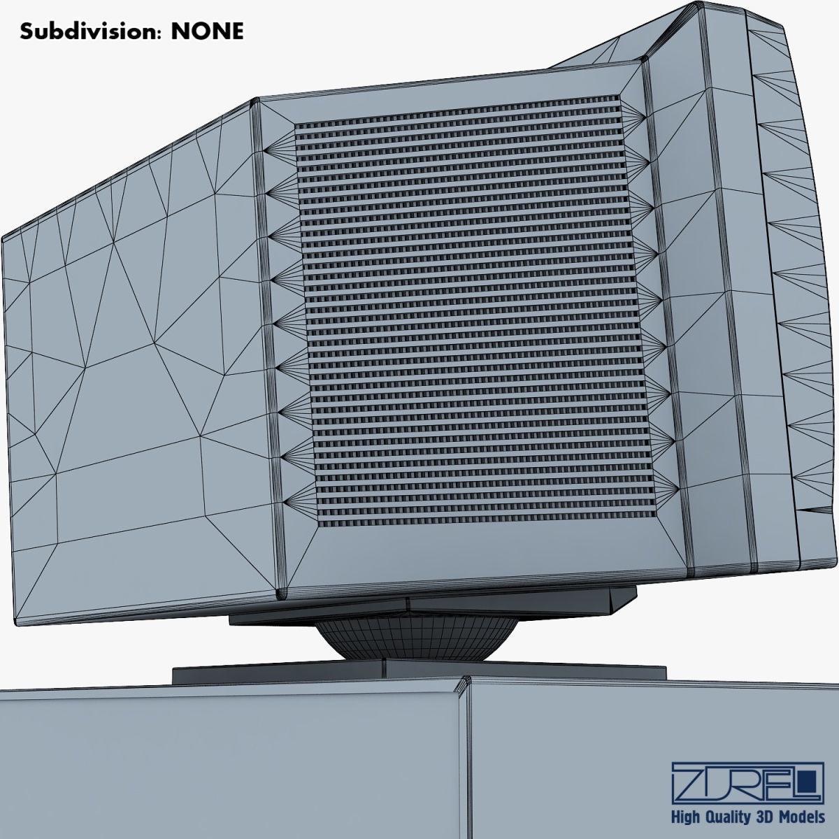 Personal Computer v 1 Low-poly 3D model_42