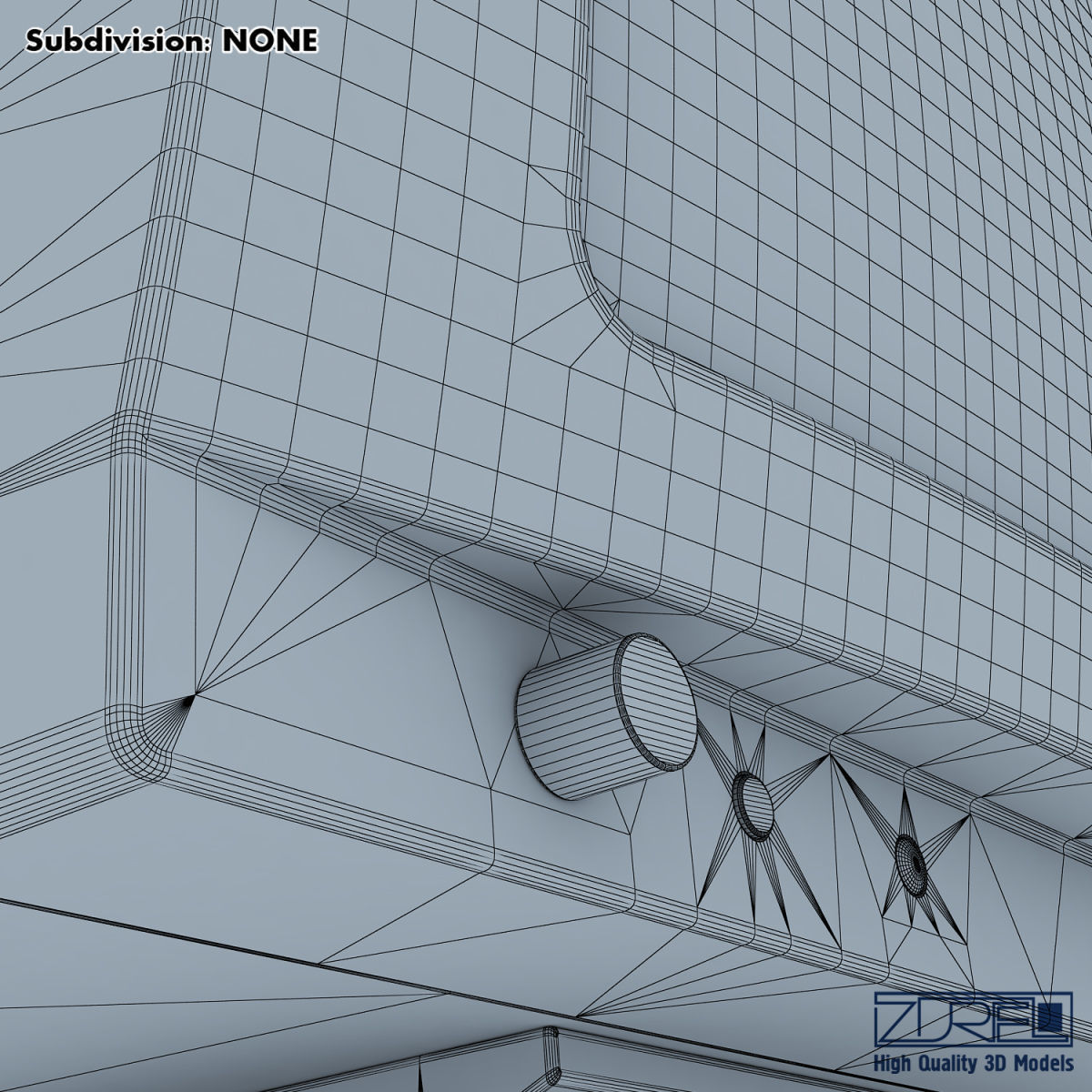 Personal Computer v 1 Low-poly 3D model_52