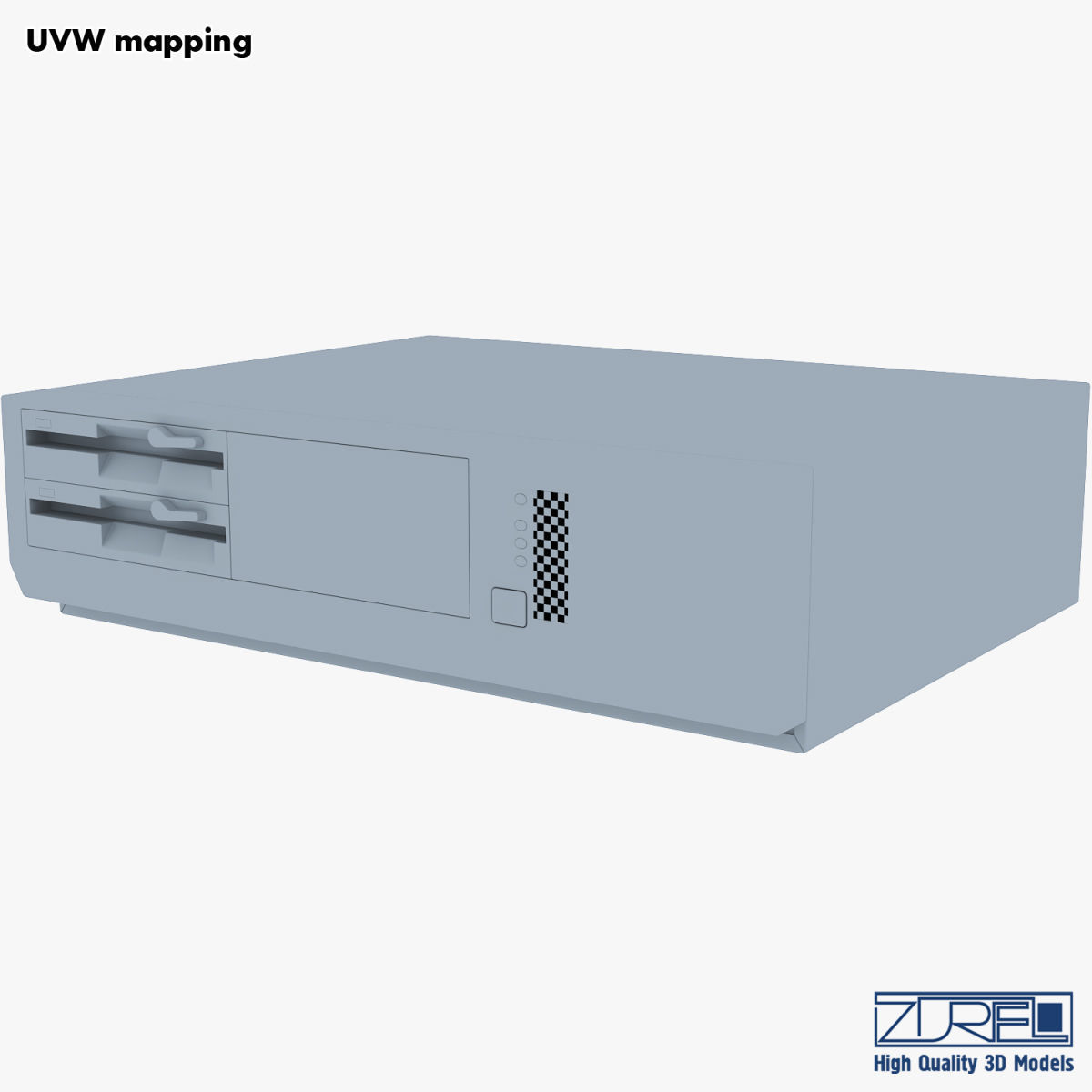 Personal Computer v 1 Low-poly 3D model_57