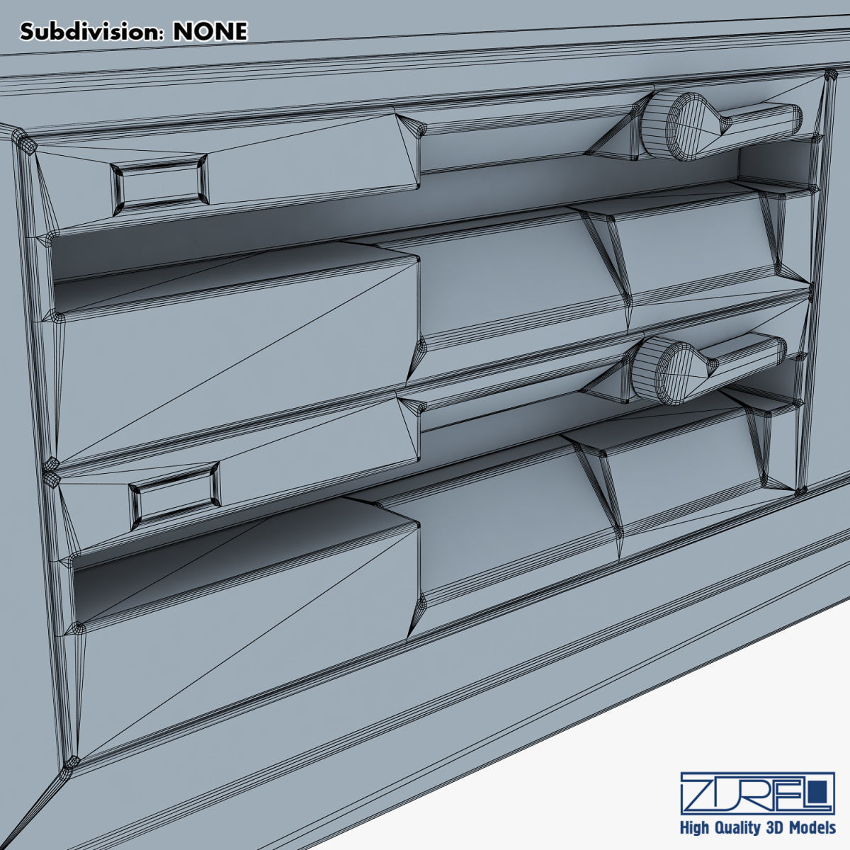 Personal Computer v 1 Low-poly 3D model_48