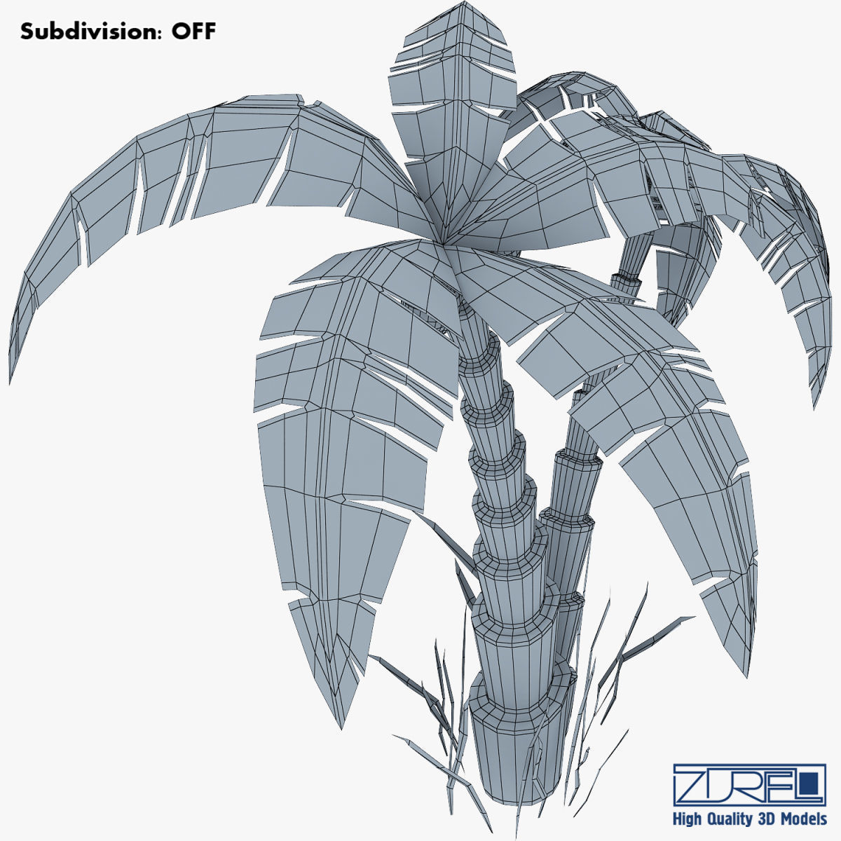 Palm tree v 5 3D model_18