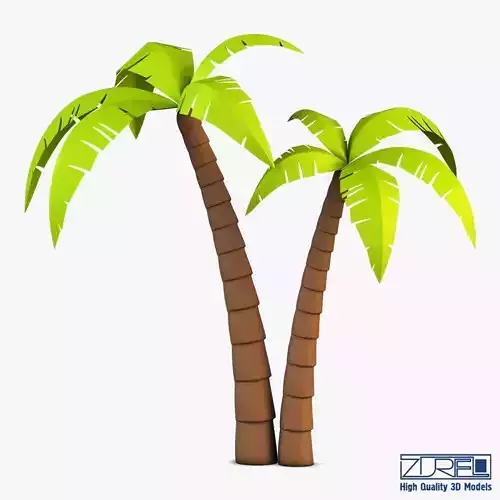 Palm tree v 4 3D model