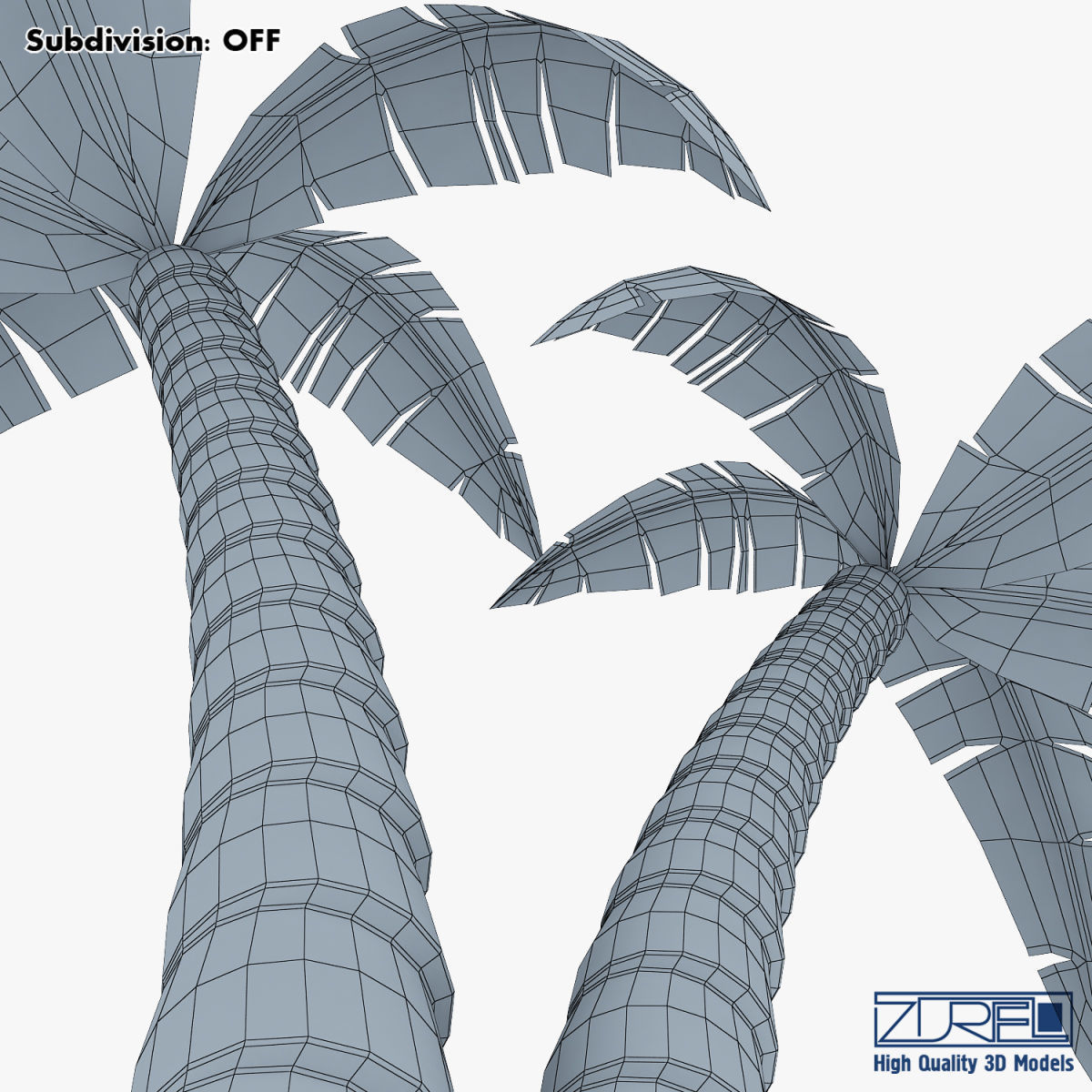 Palm tree v 4 3D model_22