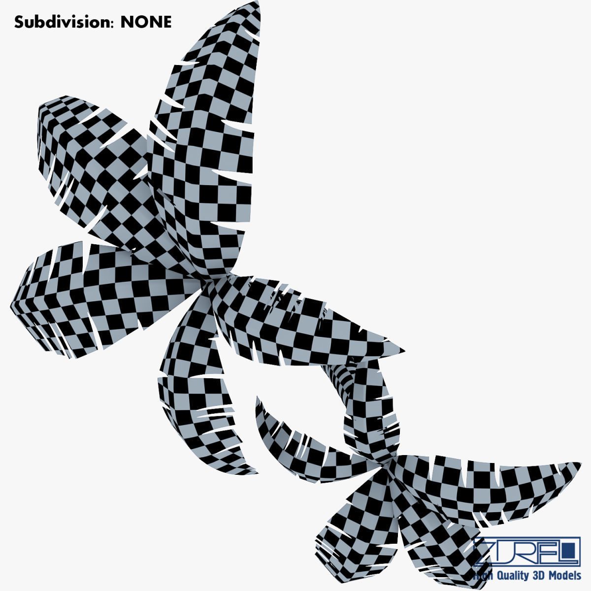 Palm tree v 4 3D model_29