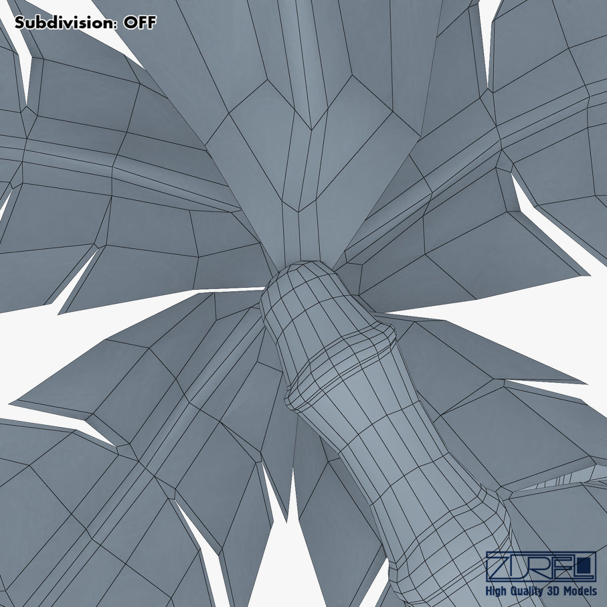 Palm tree v 3 3D model_24