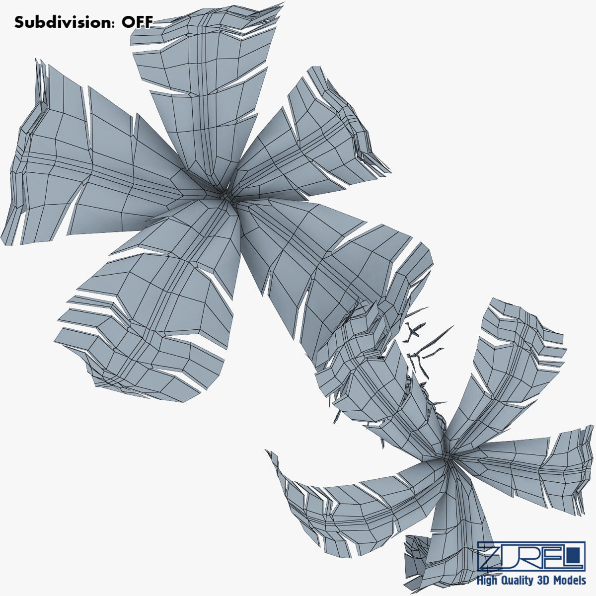 Palm tree v 3 3D model_20