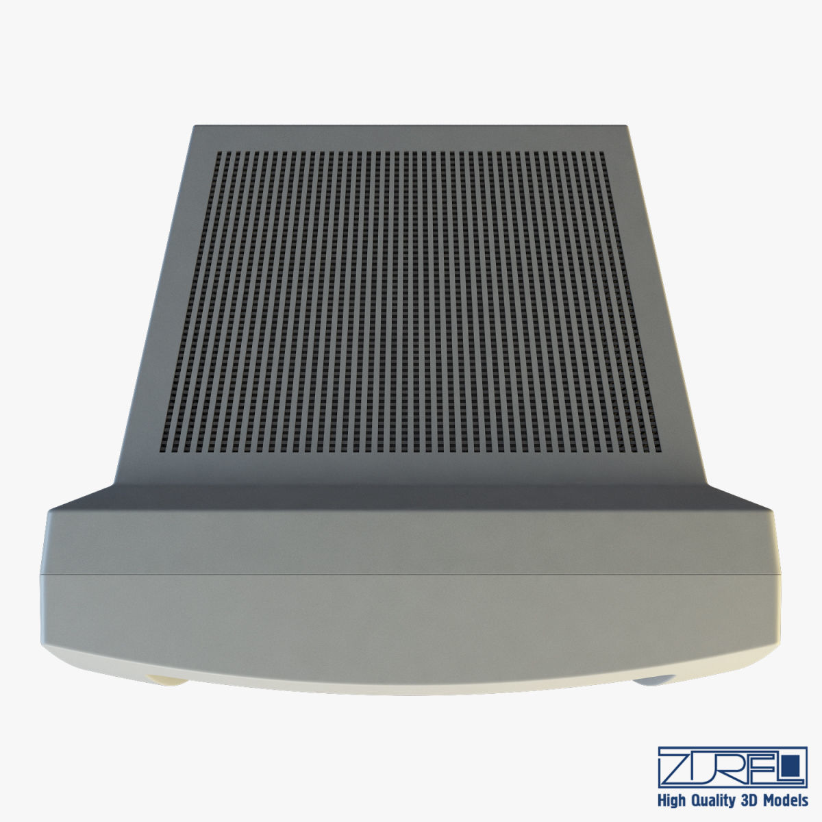 Monitor v 1 old computer Low-poly 3D model_9