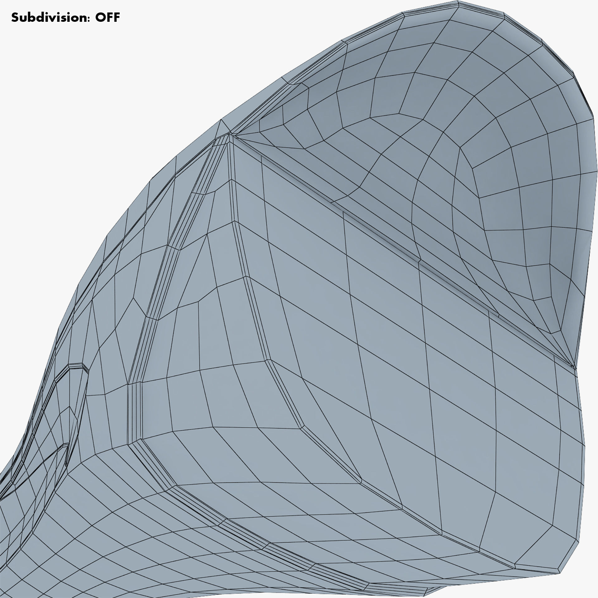 Hx X1 High blue 3D model_41