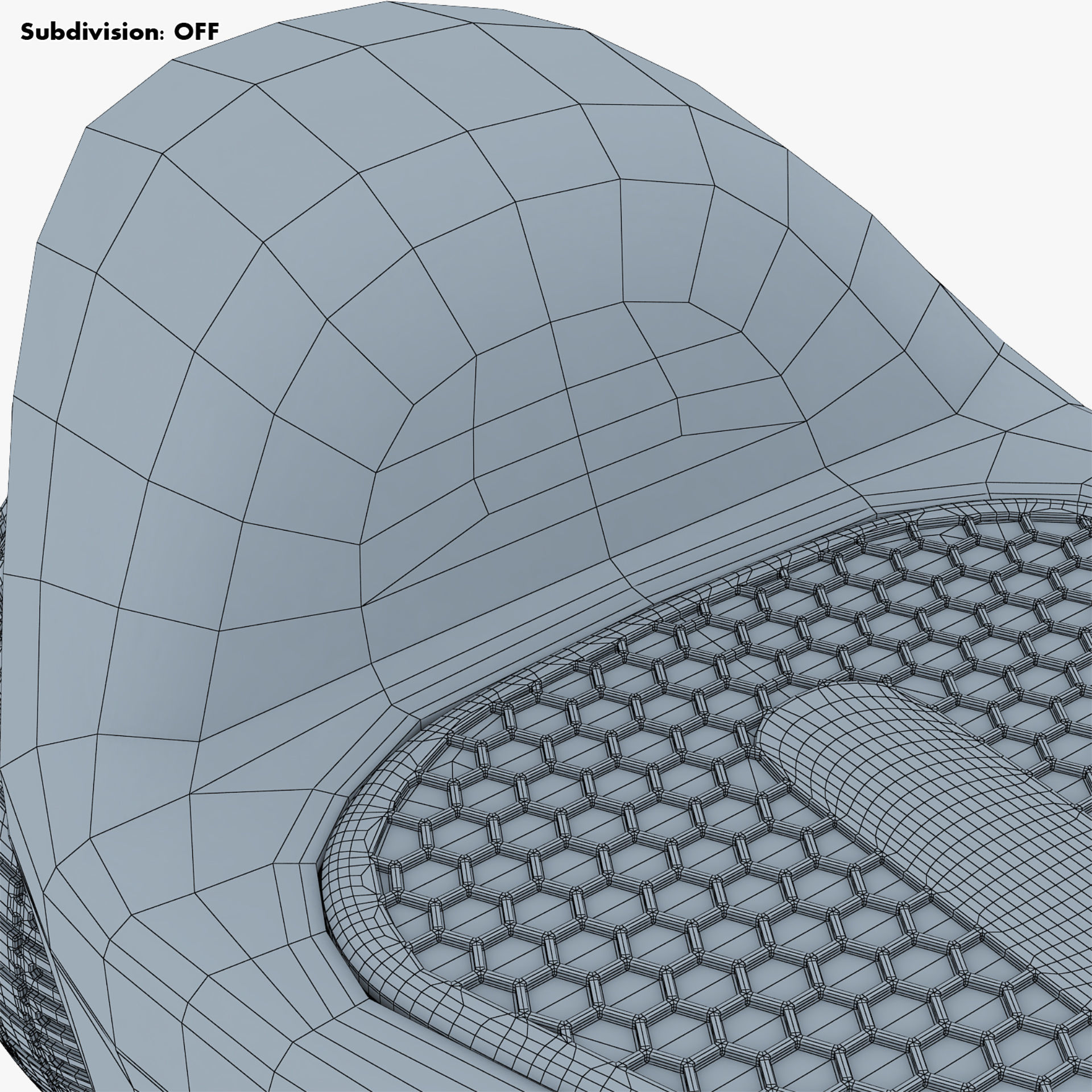 Hx X1 High blue 3D model_39