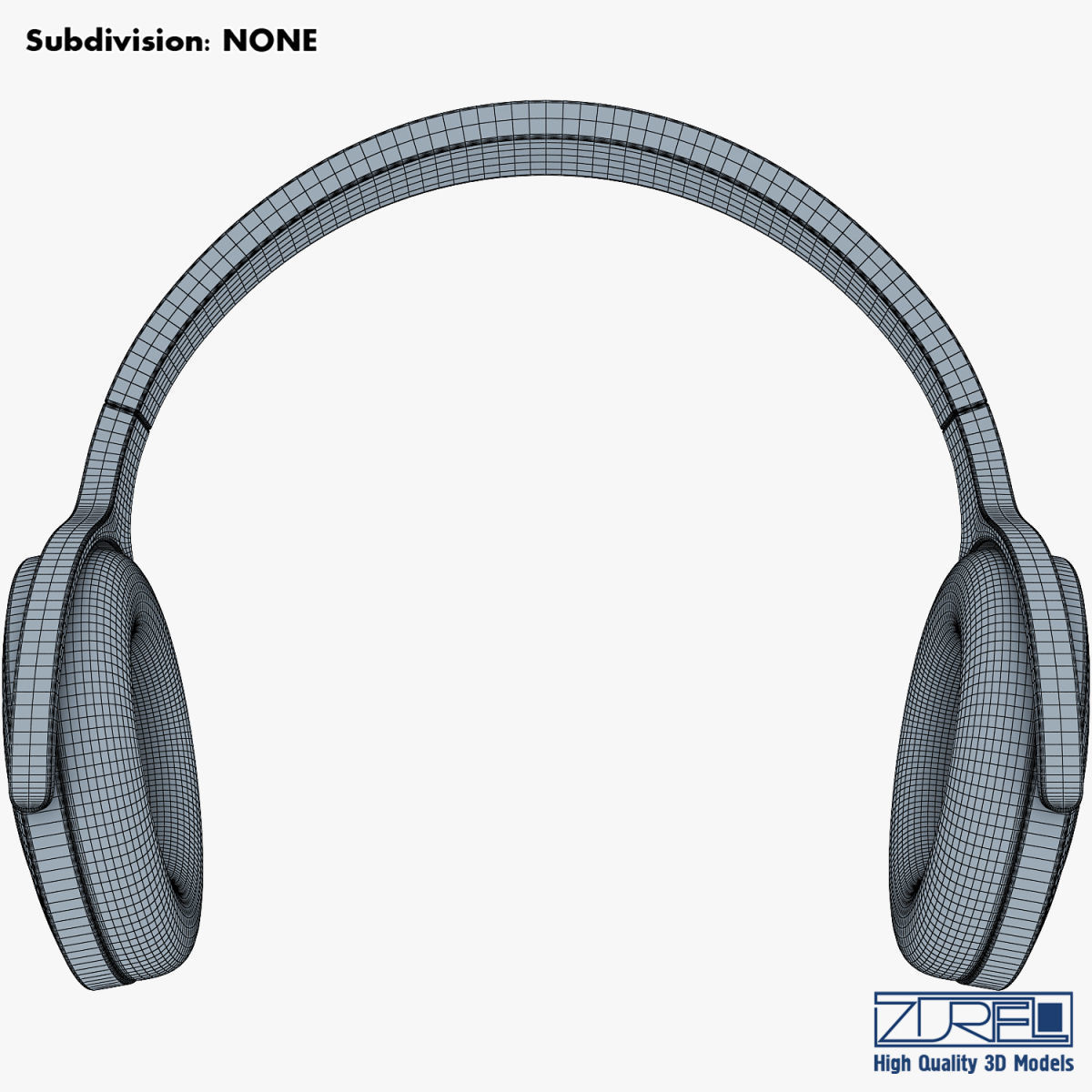 Headphone v 1 headphones 3D model_19