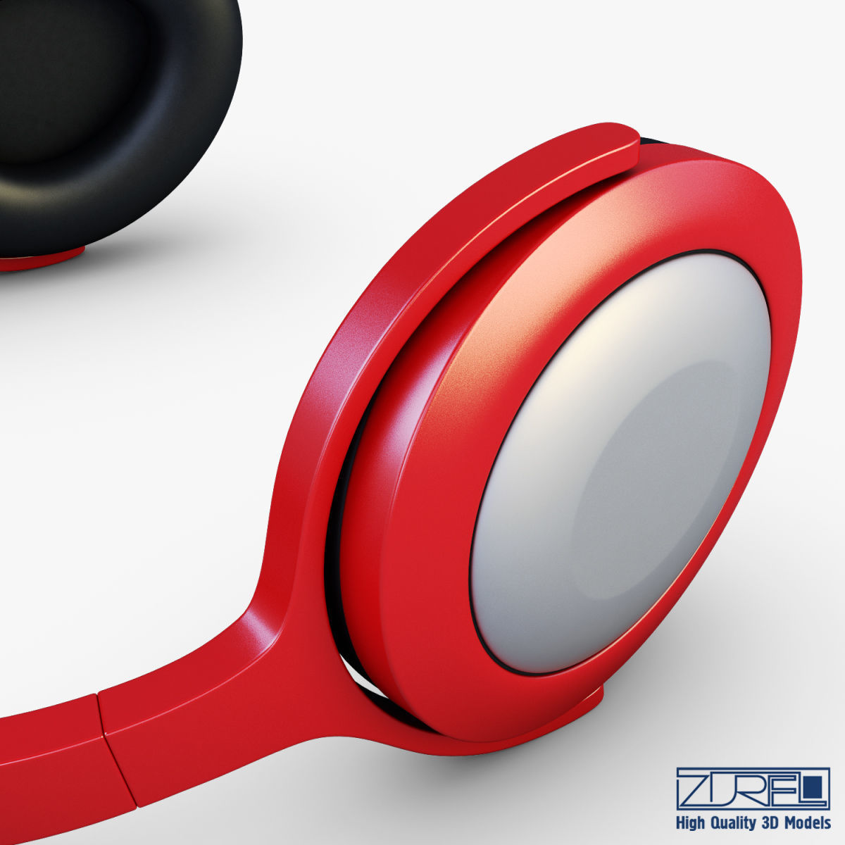 Headphone v 1 headphones 3D model_13