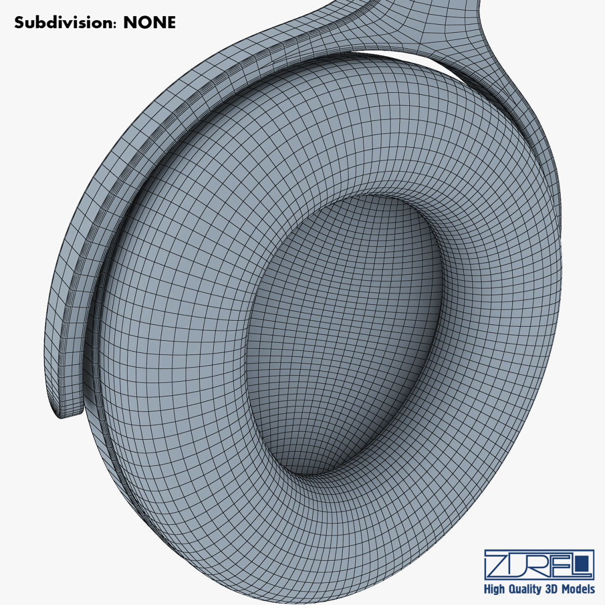 Headphone v 1 headphones 3D model_22