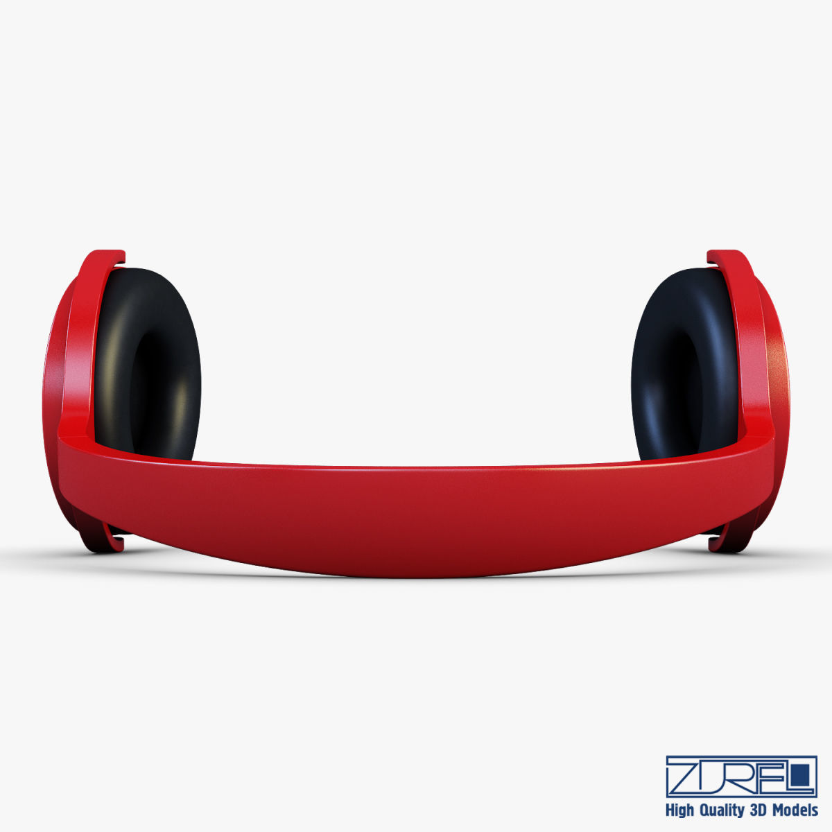 Headphone v 1 headphones 3D model_12