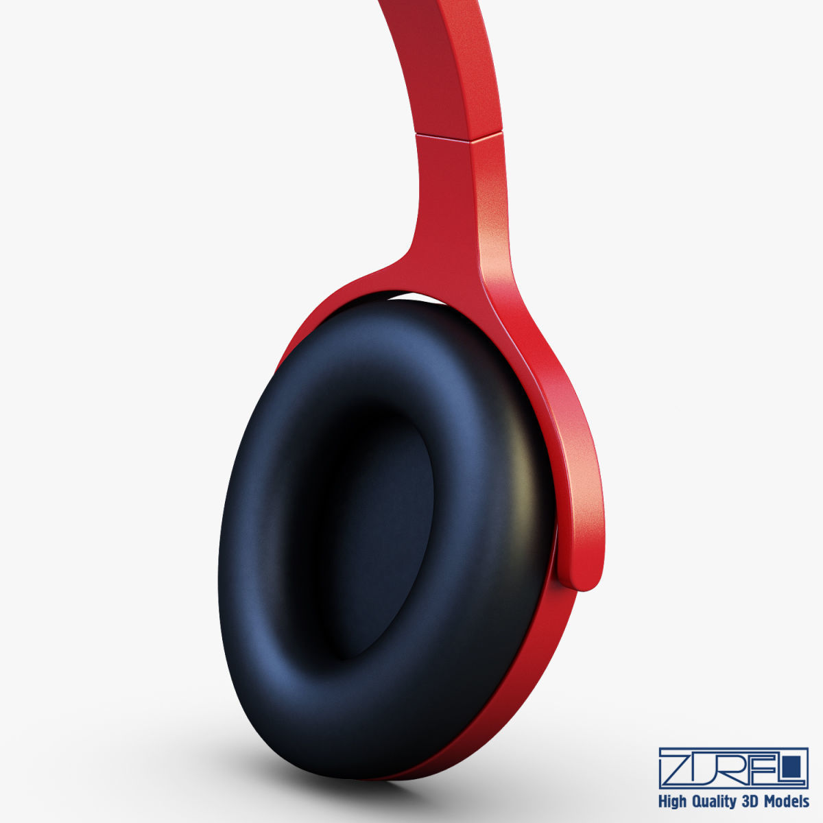 Headphone v 1 headphones 3D model_14