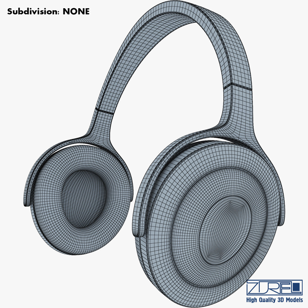 Headphone v 1 headphones 3D model_20