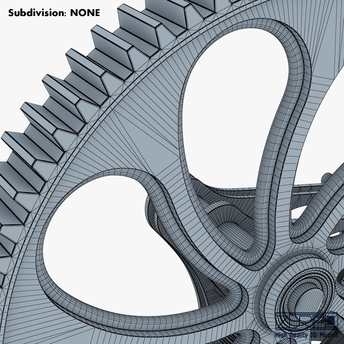 Gear mechanism v 7 3D model_40