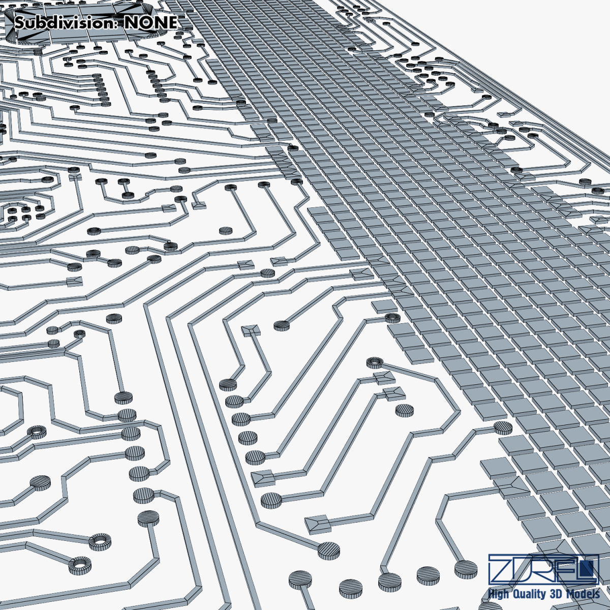 Electronic circuit bank card v 1 3D model_39