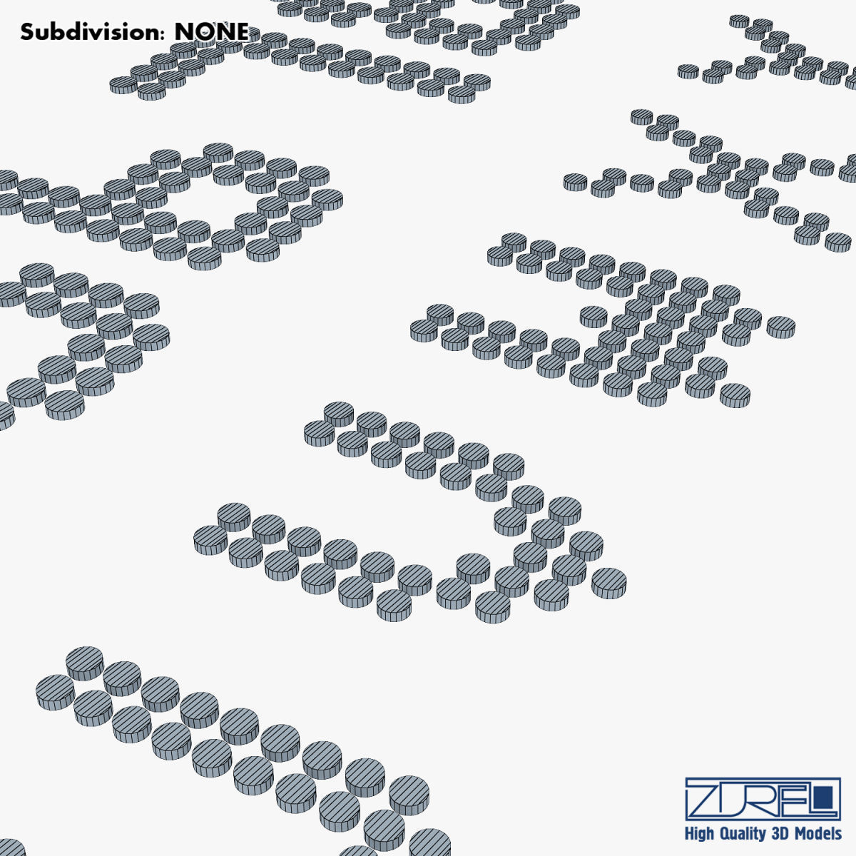 Electronic circuit bank card v 1 3D model_47