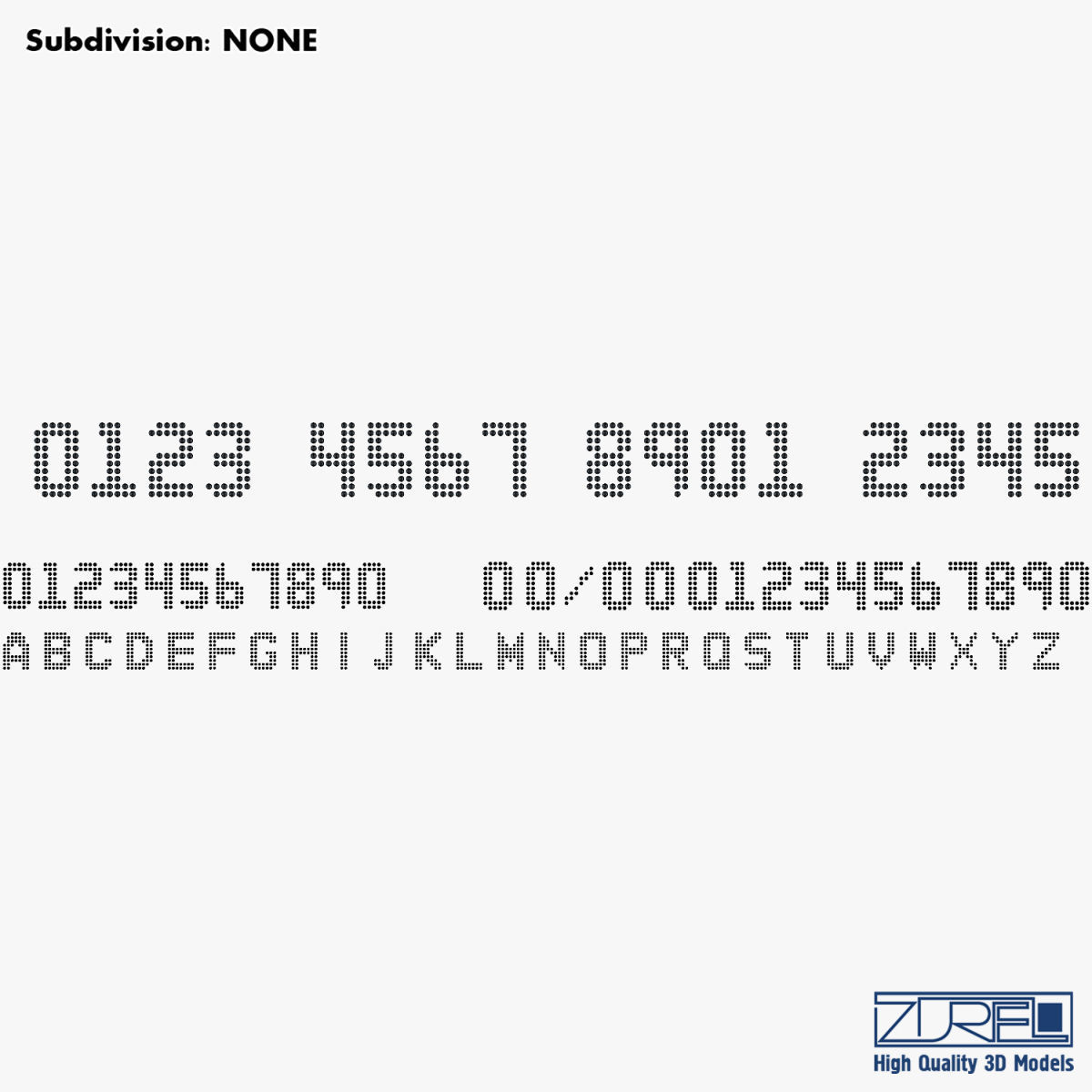 Electronic circuit bank card v 1 3D model_43