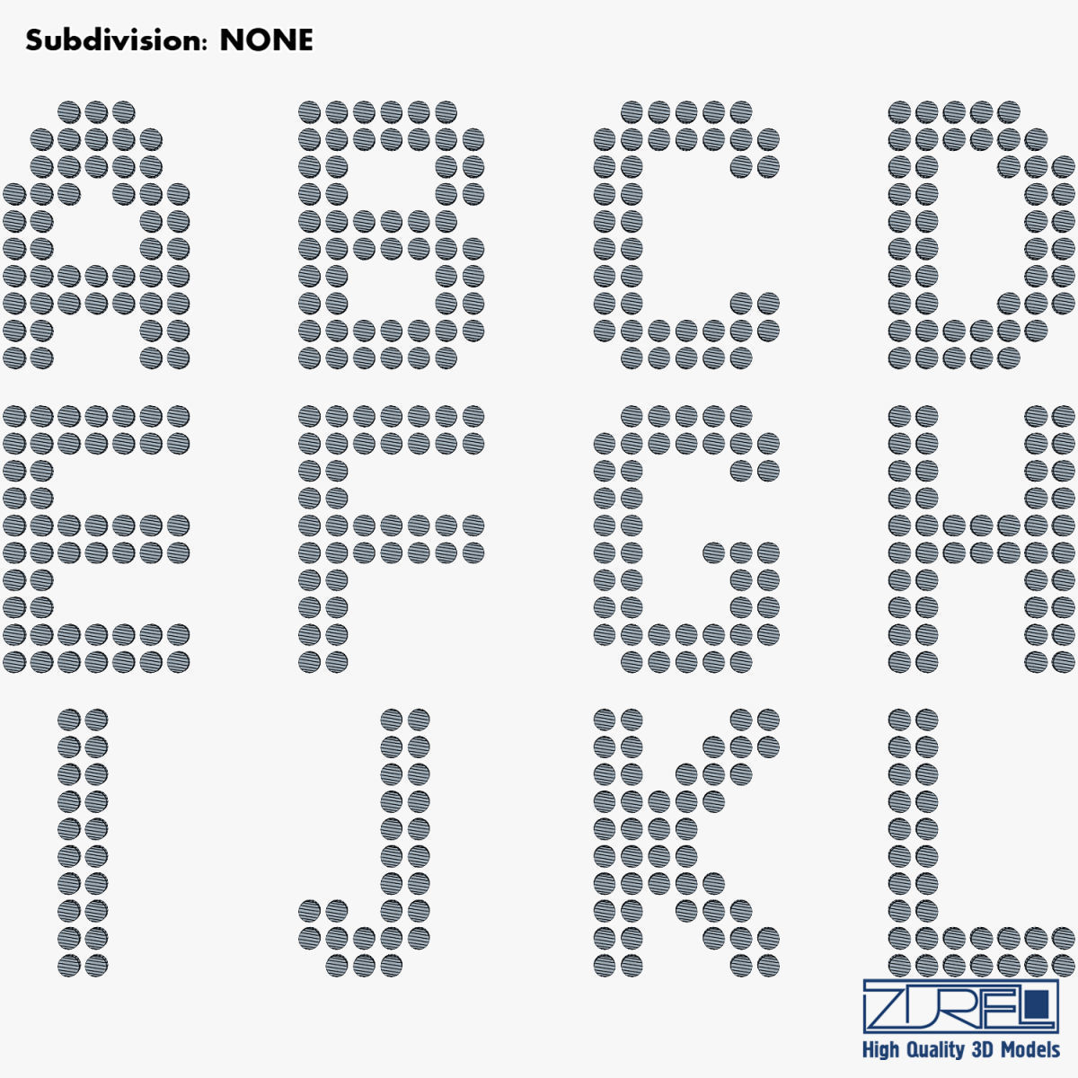 Electronic circuit bank card v 1 3D model_45