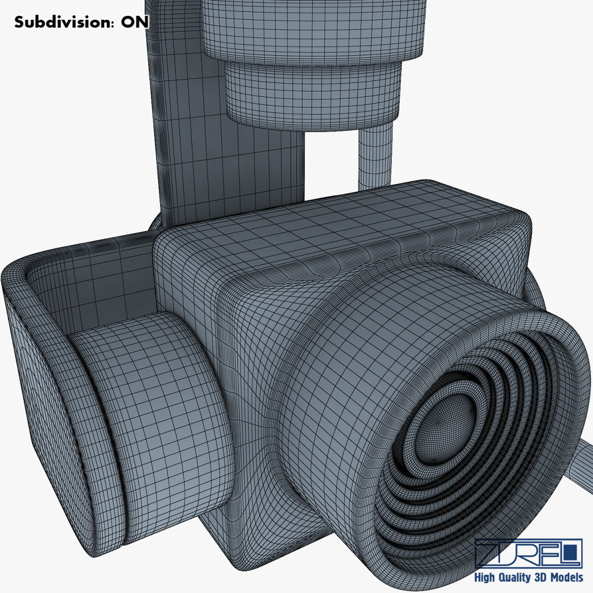 Drone Quadcopter v 1 3D model_43
