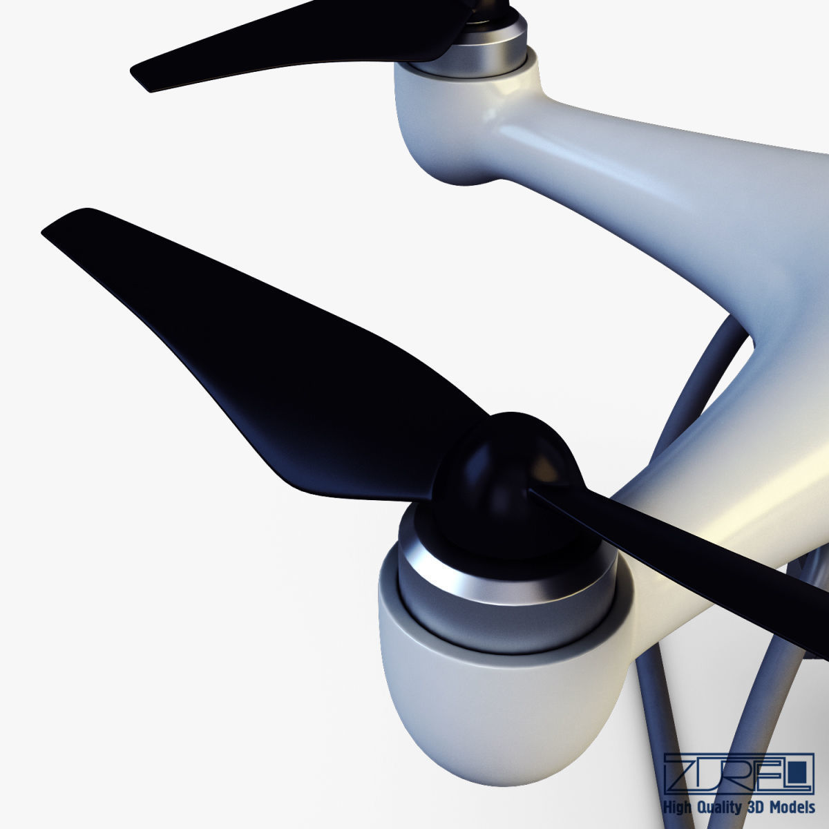 Drone Quadcopter v 1 3D model_16