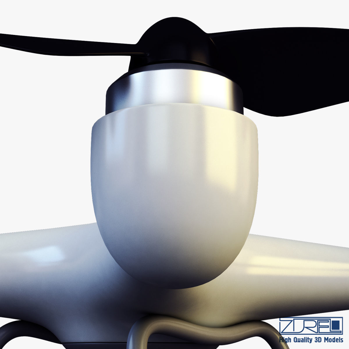 Drone Quadcopter v 1 3D model_20