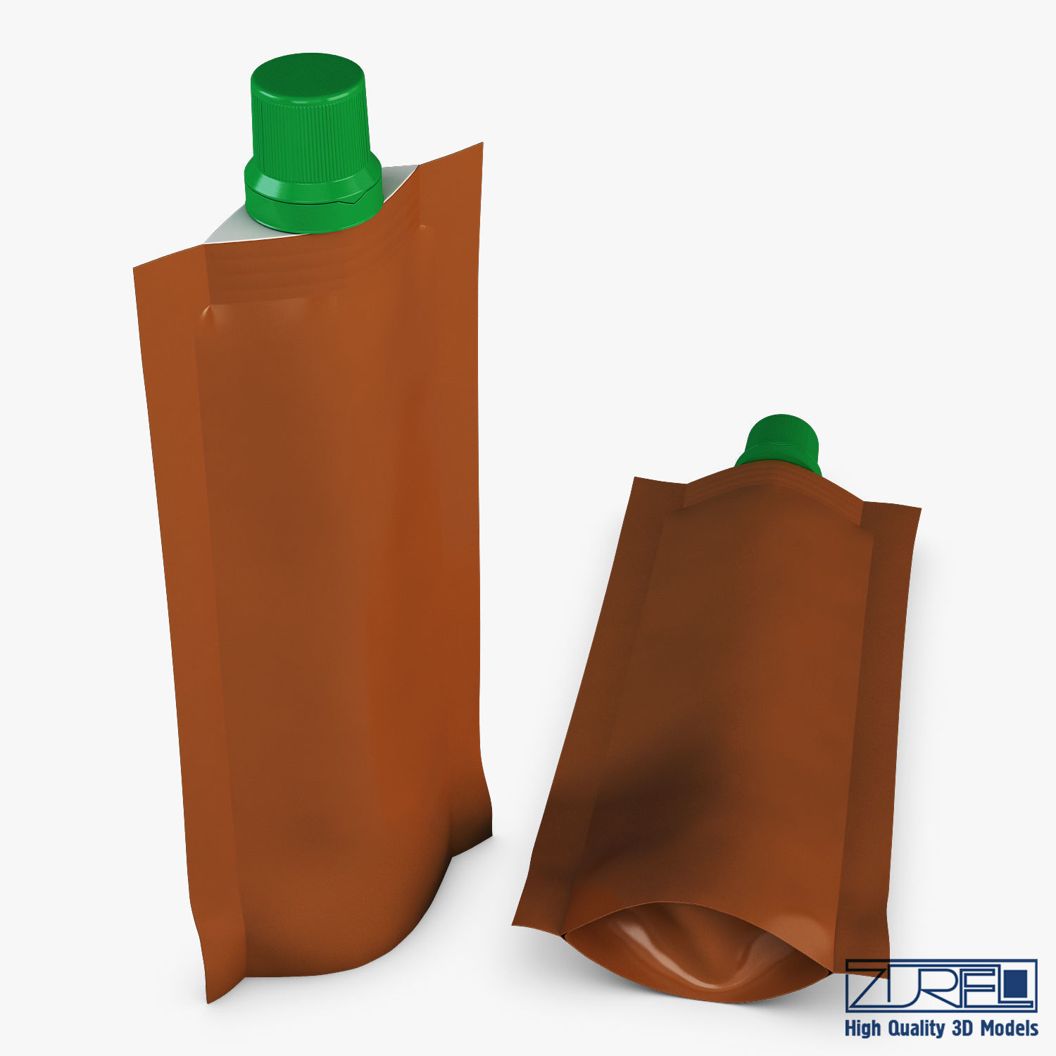 DoyPack Packaging v 4 3D model_2
