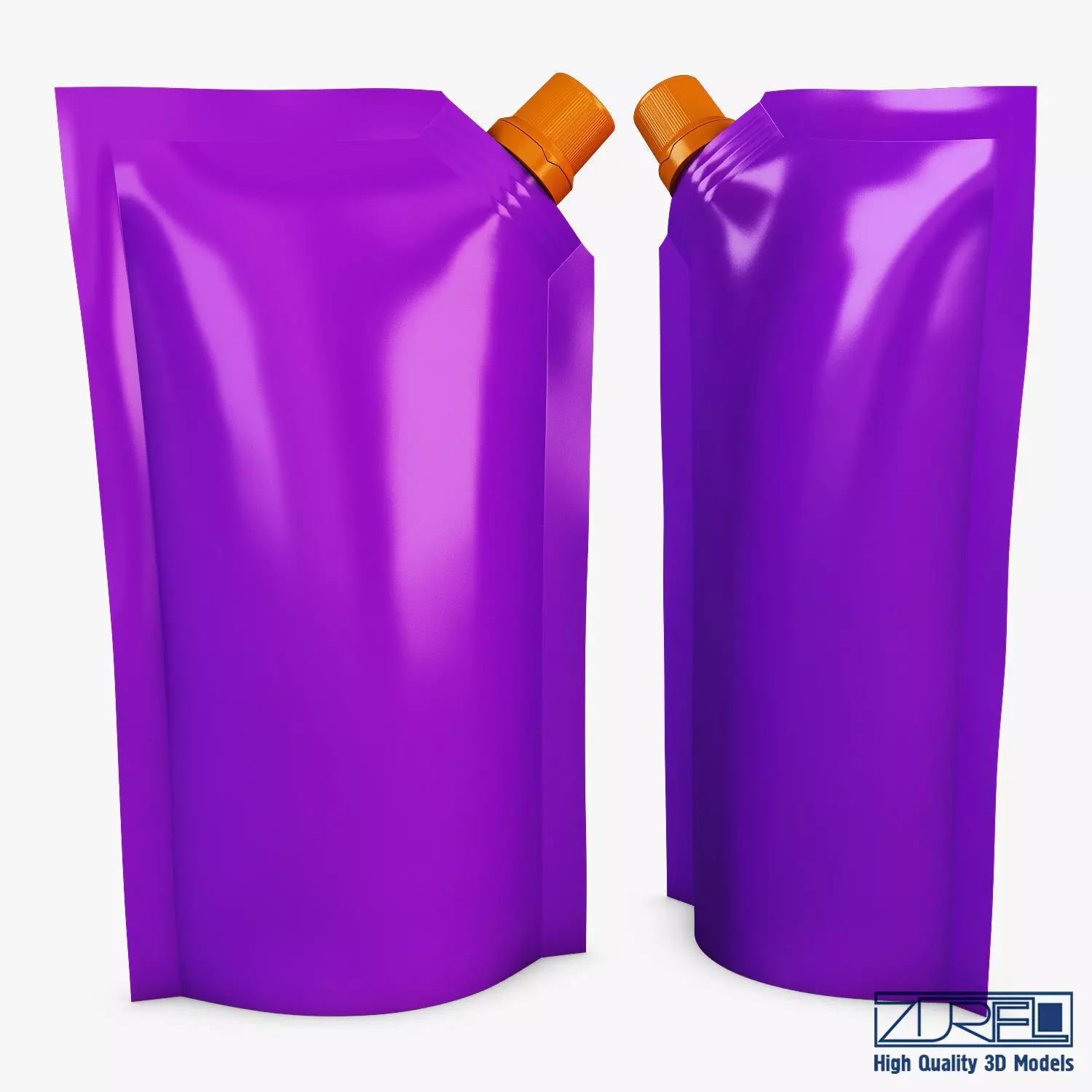 DoyPack Packaging v 3 3D model_0