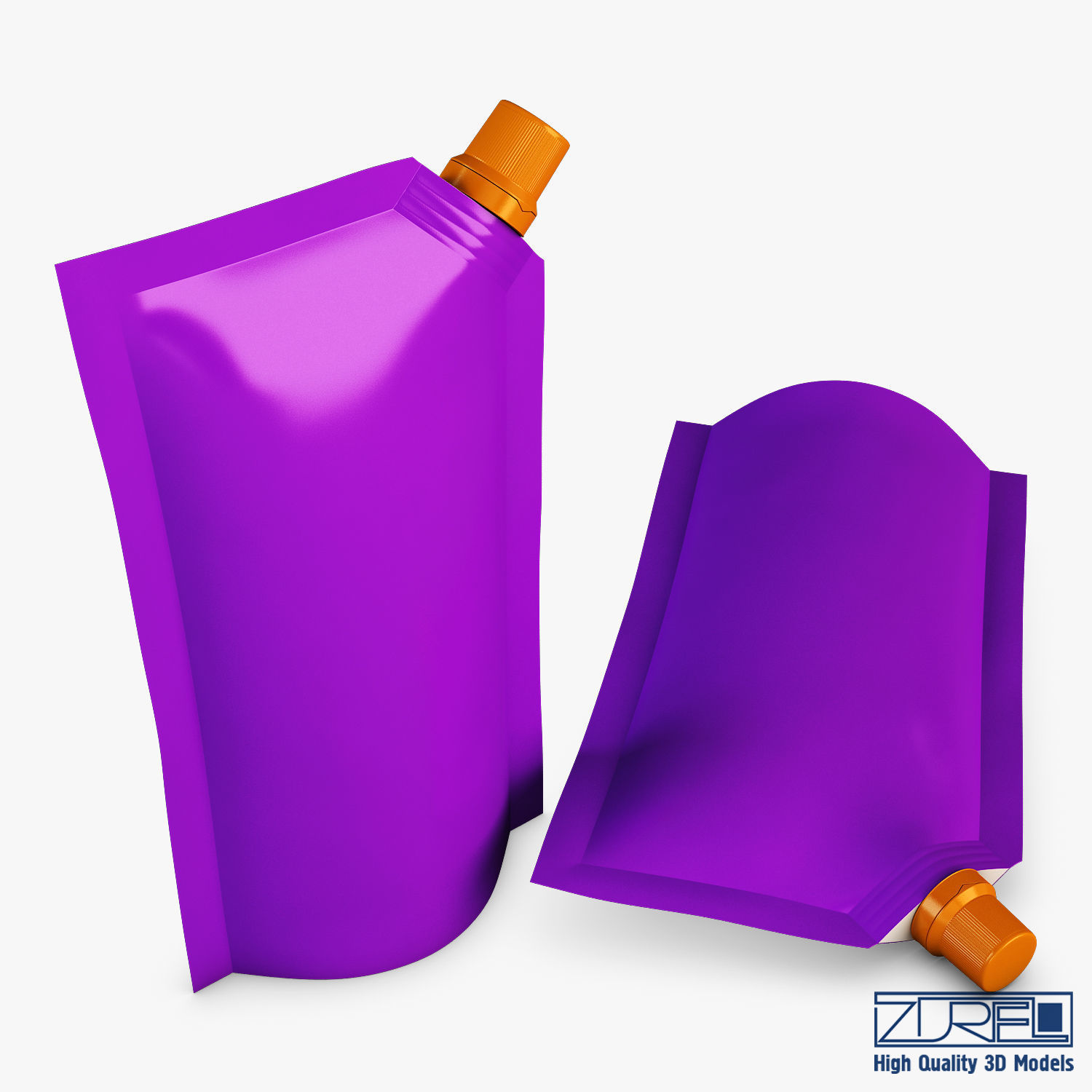 DoyPack Packaging v 3 3D model_3