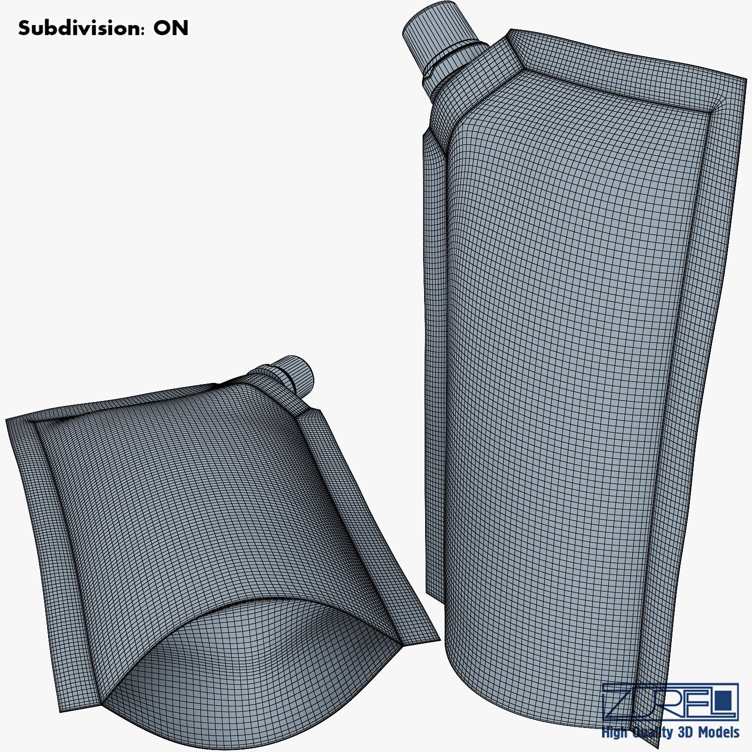 DoyPack Packaging v 3 3D model_14