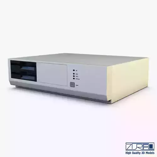 Computer Tower v 1 Low-poly 3D model