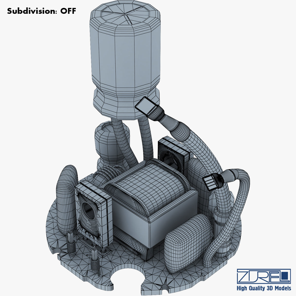 Circuit board v 1 3D model_31