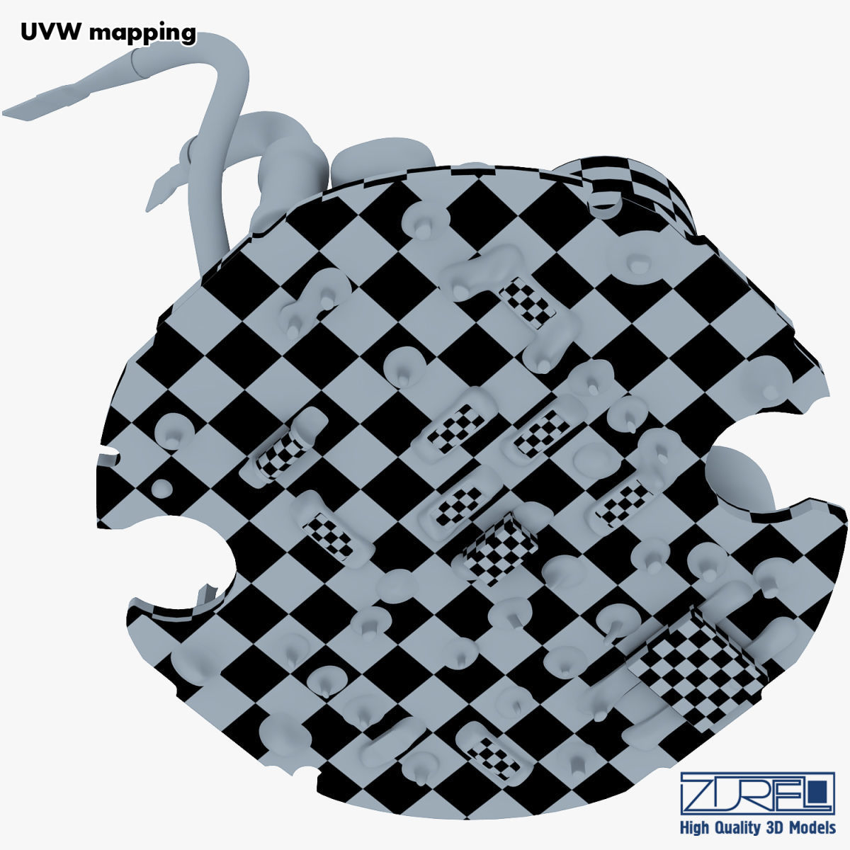 Circuit board v 1 3D model_53