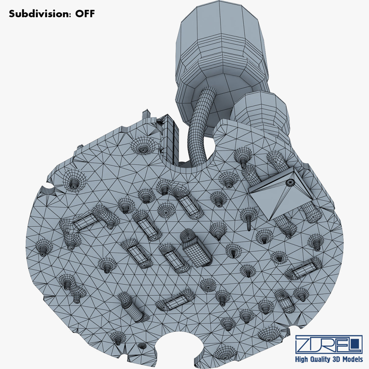 Circuit board v 1 3D model_41