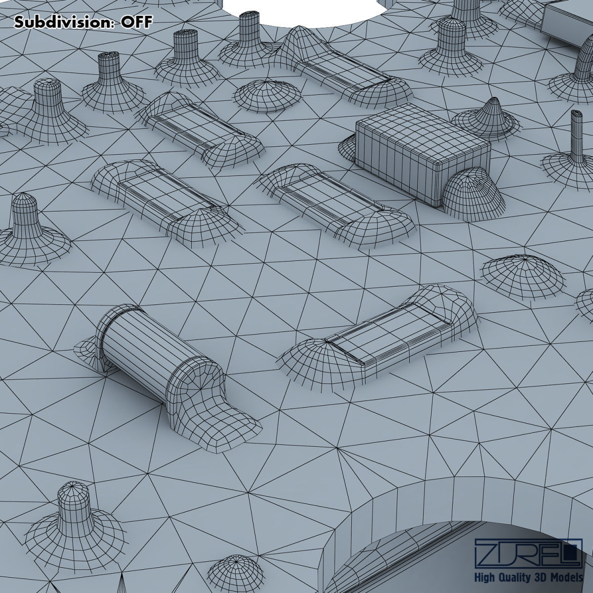 Circuit board v 1 3D model_51