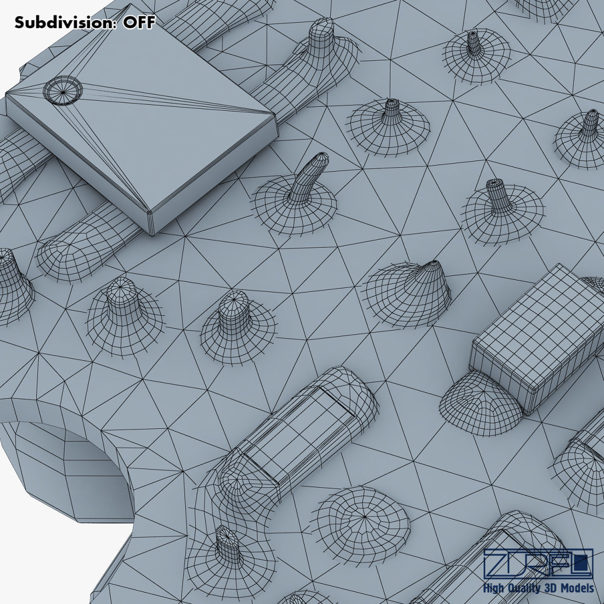Circuit board v 1 3D model_49