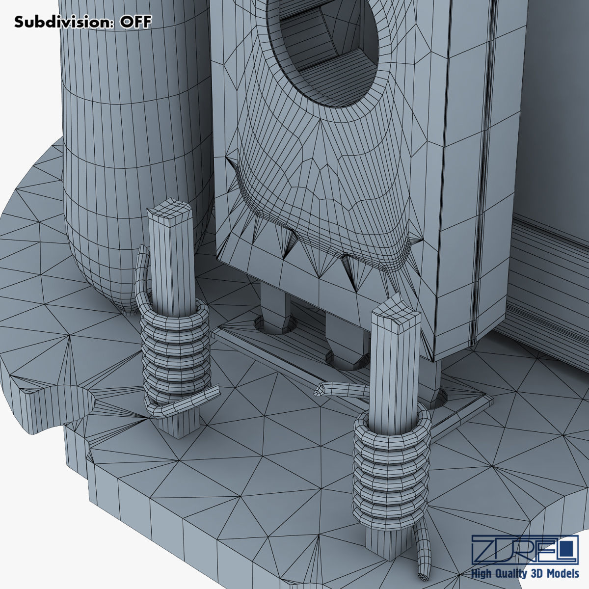 Circuit board v 1 3D model_43
