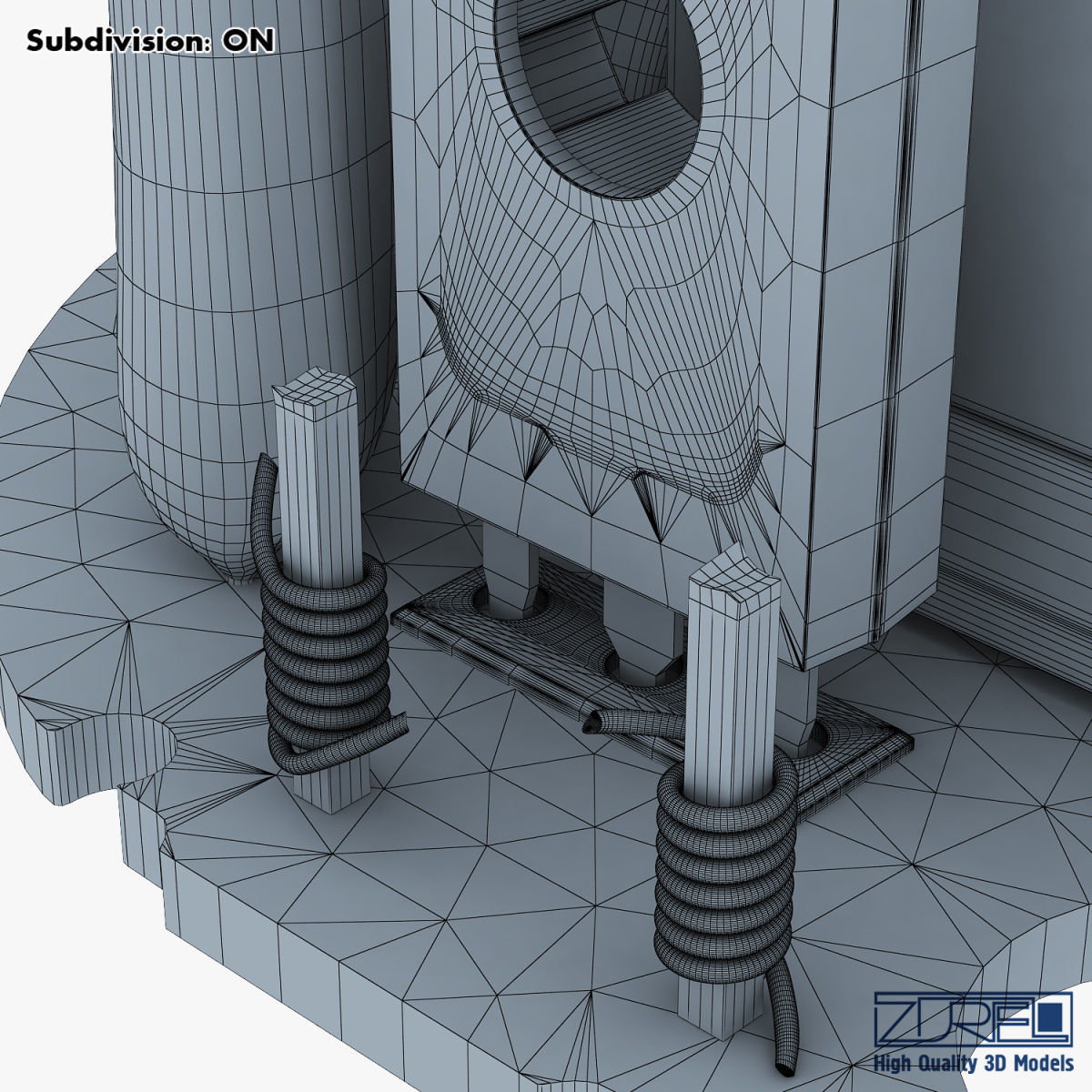 Circuit board v 1 3D model_42