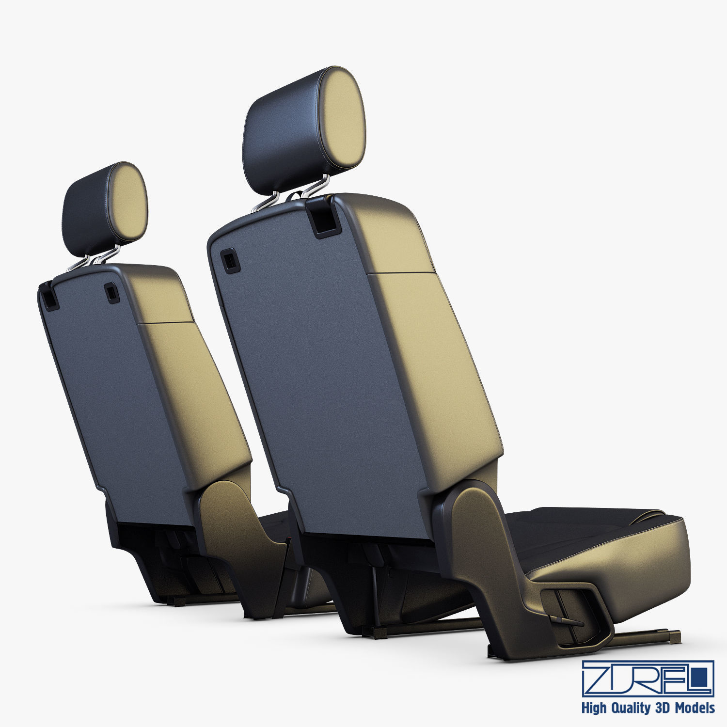 Car Seat Rear 3D model | CGTrader
