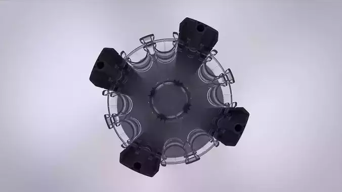 Plastic Stand Hair Gel