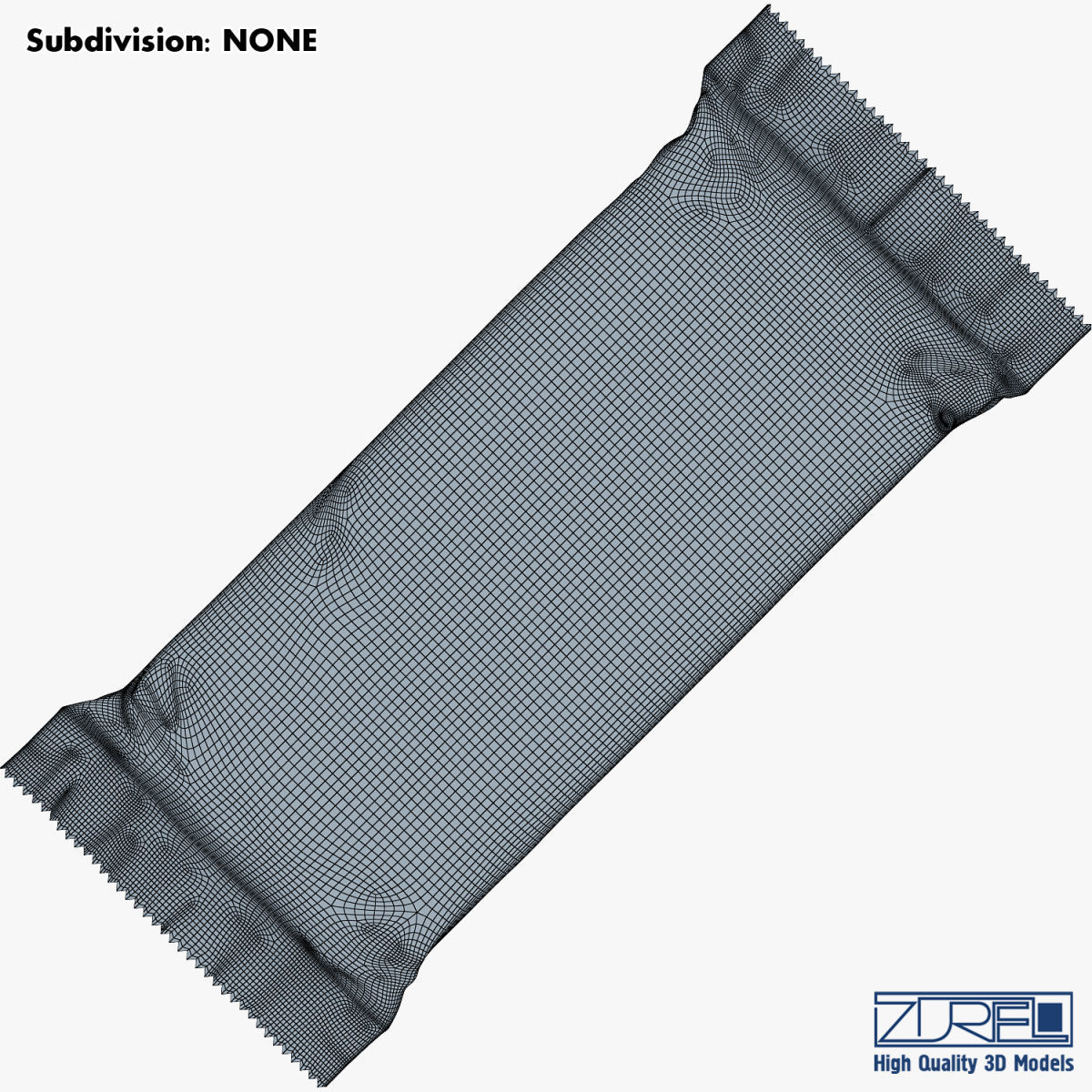 Candy wrapper v 9 3D model_12