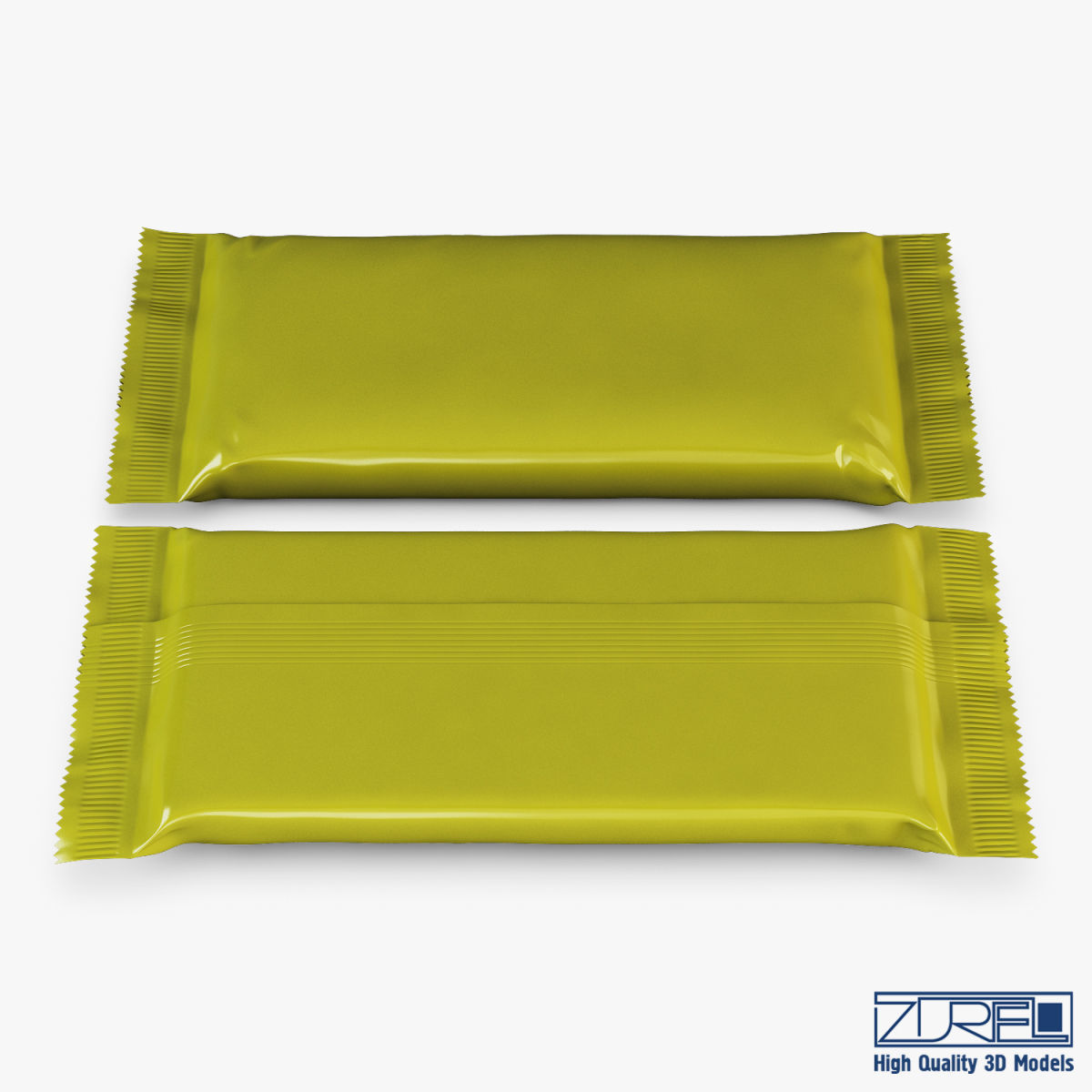Candy wrapper v 9 3D model_8