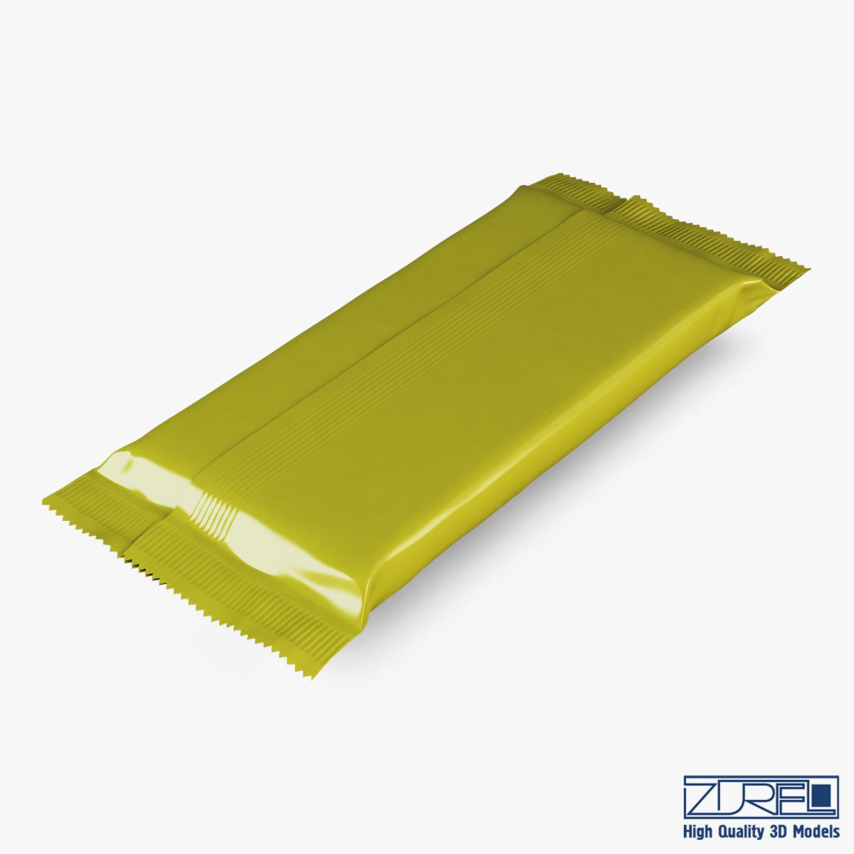 Candy wrapper v 9 3D model_3