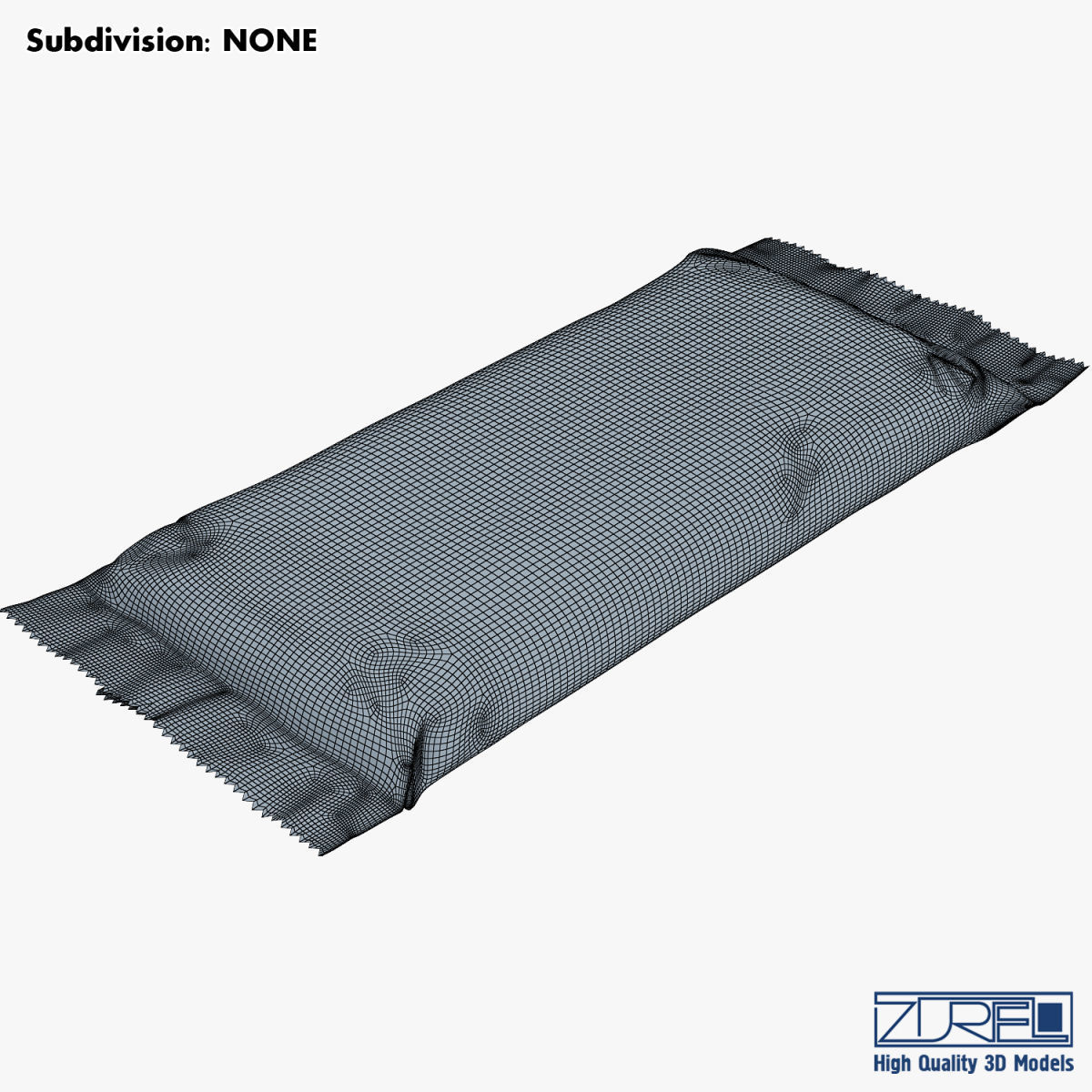 Candy wrapper v 9 3D model_10