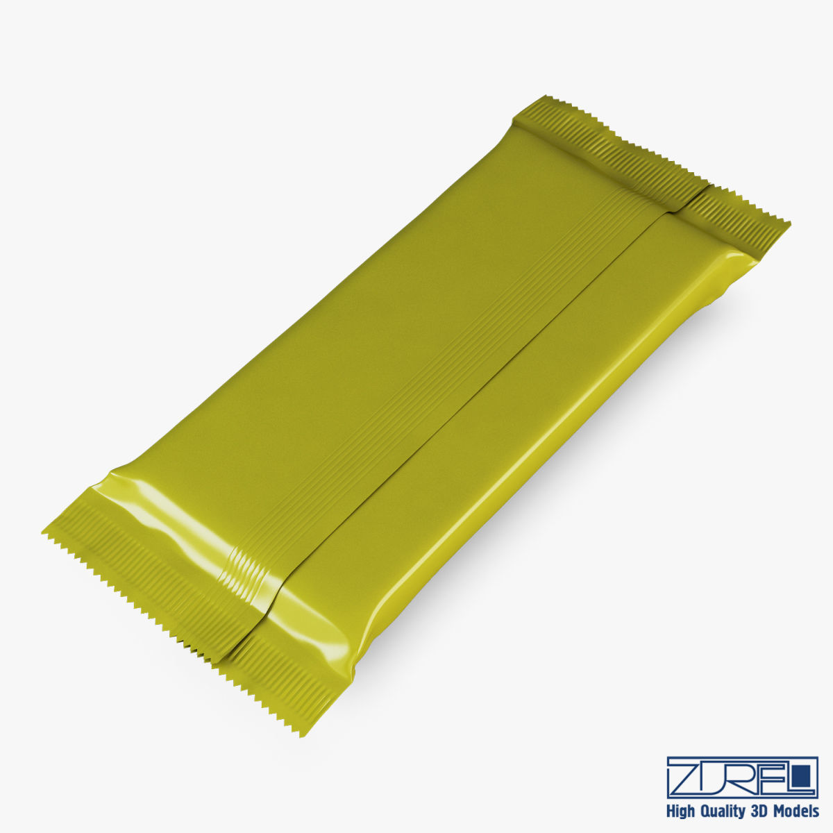 Candy wrapper v 9 3D model_1