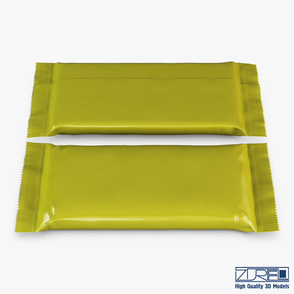 Candy wrapper v 9 3D model_7