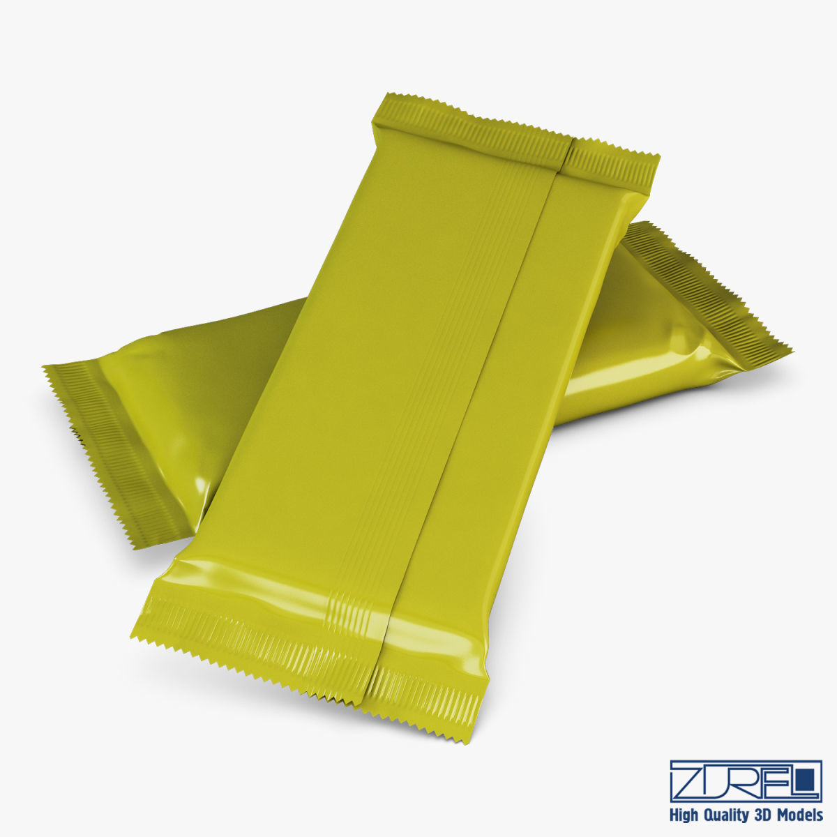 Candy wrapper v 9 3D model_5