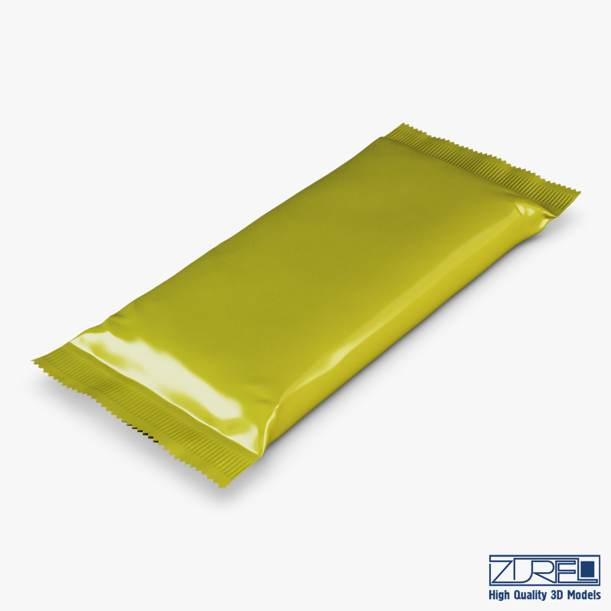 Candy wrapper v 9 3D model_2