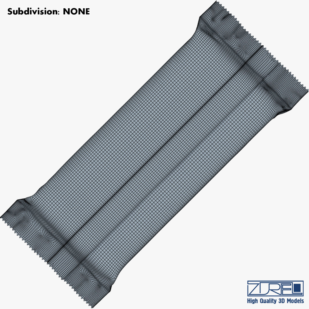 Candy wrapper v 9 3D model_13